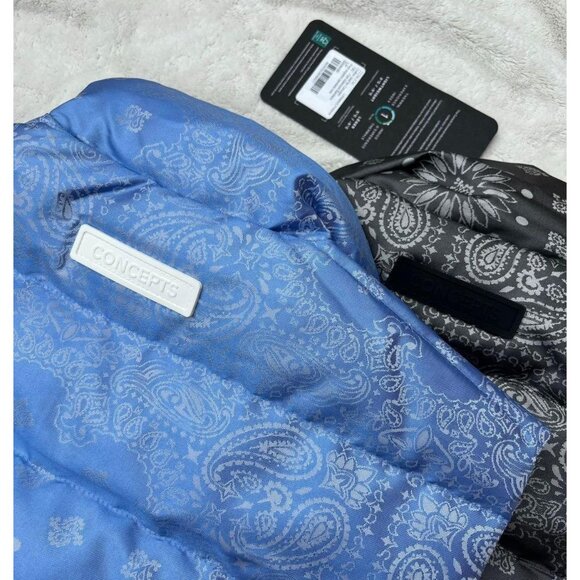 Canada Goose x Concepts Blue Paisley Bandana Vests - Picture 4 of 4